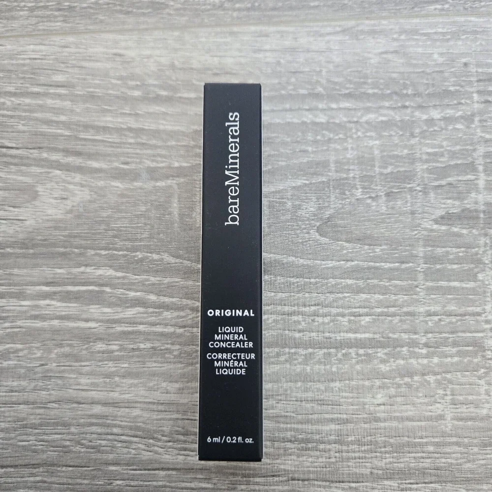 BareMinerals Original Liquid Mineral Concealer Medium 3C Full Size New In‎ Box